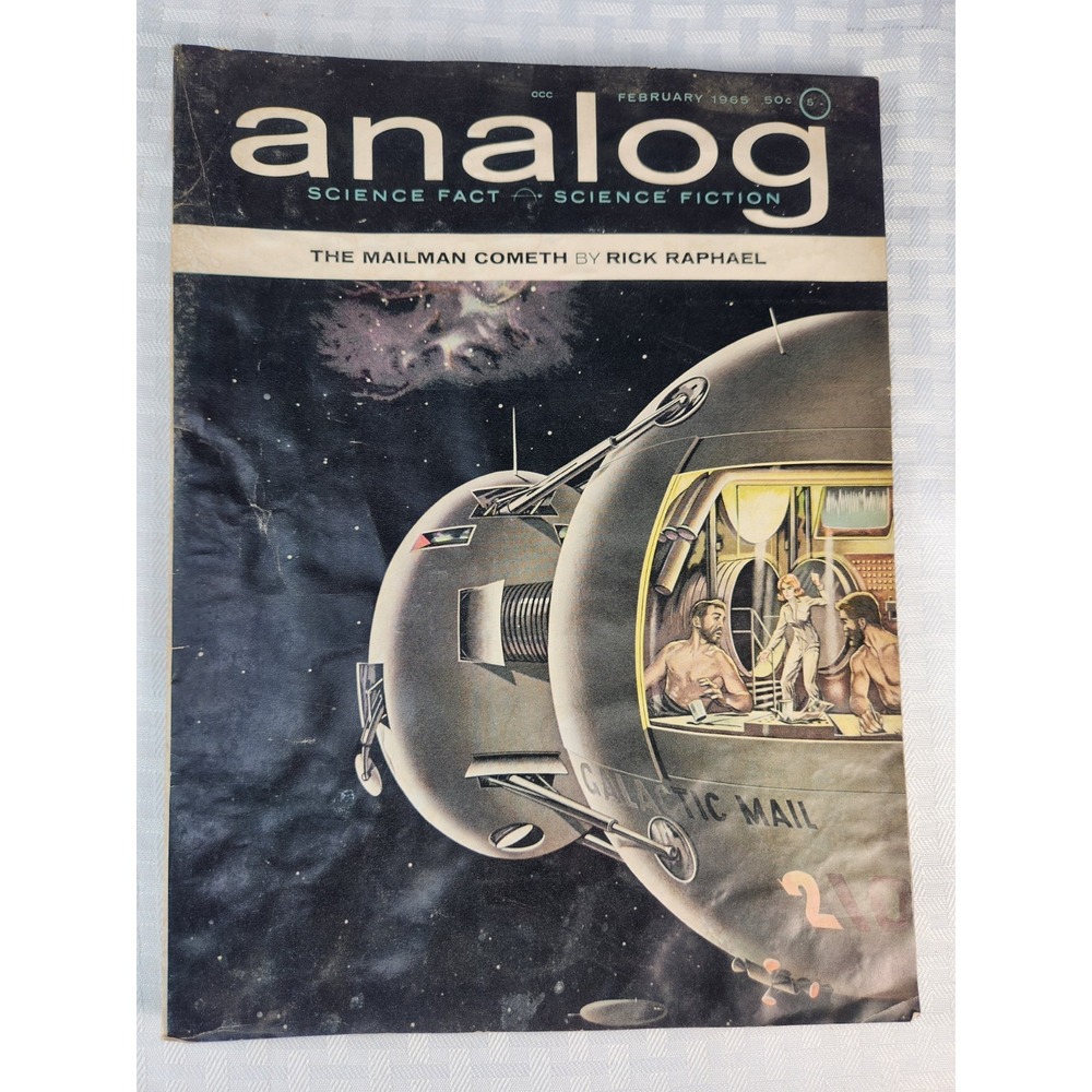 Analog Science Fact #6 February 1965 Prophet of DuneFrank Herbert Magazine